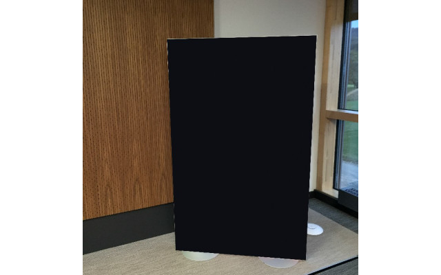 Raumtrenner bzw. Stellwand 160cm x 100cm Camira YS009 schwarz