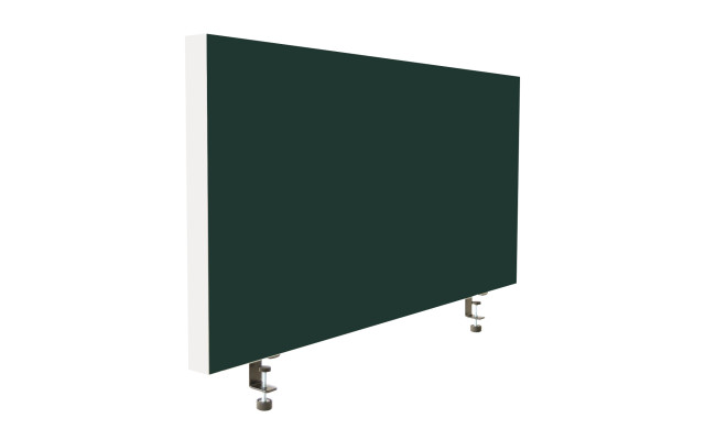 Tischabtrennung 100cm x 50cm x 4,5cm inkl. Alurahmen - Camira® Stoff YS045