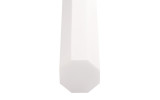 Baffel aus Basotect® achteckig 12 x 12 x 100cm, weiss