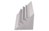 Spezial Bassabsorber aus Basotect® 60cm x 37cm x 37cm hellgrau