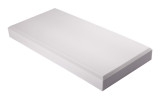 Decorschaumstoff aus Basotect® G+ Schaumstoff 100 x 50 x 10cm, hellgrau