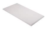 Decorschaumstoff aus Basotect® G+ Schaumstoff 100 x 50 x 3cm, hellgrau