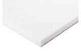 Decorschaumstoff aus Basotect® Schaumstoff 100 x 50 x 3cm,weiss,klebend