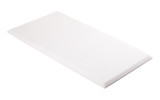 Decorschaumstoff aus Basotect® Schaumstoff 100 x 50 x 3cm, weiss