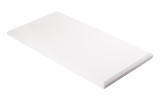 Decorschaumstoffe aus Basotect® Schaumstoff 100 x 50 x 4cm, weiss
