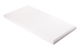 Decorschaumstoffe aus Basotect® Schaumstoff 100 x 50 x 5cm, weiss