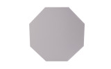 Octa aus Basotect® G+ 50 x 50 x 5cm, hellgrau