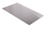 Absorber aus Basotect® G+ mit Aluminiumfront 100cm x 50cm x 1cm, hellgrau klebend
