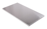 Absorber aus Basotect® G+ mit Aluminiumfront 100cm x 50cm x 3cm, hellgrau klebend