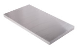 Absorber aus Basotect® G+ mit Aluminiumfront 100cm x 50cm x 5cm, hellgrau klebend