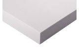 Absorber aus Basotect® Schaumstoff 100cm x 50cm x 10cm,weiss,klebend