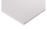 Absorber aus Basotect® G+ Schaumstoff 100cm x 50cm x 1cm,hellgrau,klebend