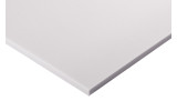 Absorber aus Basotect® G+ Schaumstoff 100cm x 50cm x 2cm, hellgrau klebend