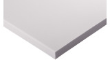 Absorber aus Basotect® G+ Schaumstoff 100cm x 50cm x 4cm,hellgrau,klebend