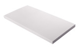 Absorber aus Basotect® G+ Schaumstoff 100cm x 50cm x 4cm, hellgrau