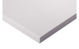 Absorber aus Basotect® G+ Schaumstoff 100cm x 50cm x 5cm,hellgrau,klebend