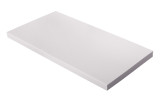 Absorber aus Basotect® G+ Schaumstoff 100cm x 50cm x 5cm, hellgrau