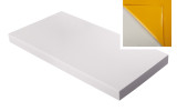 Absorber aus Basotect® G+ Schaumstoff 100cm x 50cm x 7cm,hellgrau,klebend