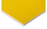Absorber aus Basotect® 100cm x 50cm x 3cm, gelb