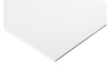 Absorber ausBasotect® Schaumstoff 100cm x 50cm x 1cm,weiss,klebend