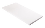 Absorber aus Basotect® Schaumstoff 100cm x 50cm x 4cm, weiss