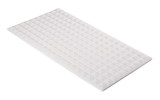 Pyramidenschaumstoff aus Basotect® 100cm x 50cm x 3cm, weiss