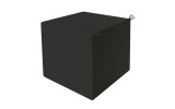 Akustikwürfel aus Basotect® 20 x 20 x 20cm, mit schwarzem Bezug