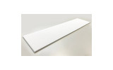 Absorber aus Basotect® Schaumstoff 100cm x 25cm x 2cm, weiss