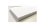 Absorber aus Basotect® Schaumstoff 100cm x 25cm x 3cm, weiss