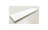 Absorber aus Basotect® Schaumstoff 100cm x 25cm x 3cm, weiss