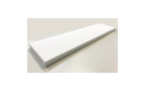 Absorber aus Basotect® Schaumstoff 100cm x 25cm x 4cm, weiss