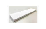 Absorber aus Basotect® Schaumstoff 100cm x 25cm x 5cm, weiss