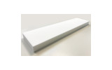Absorber aus Basotect® Schaumstoff 100cm x 25cm x 6cm, weiss