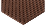 Noppenschaumstoff Colorline 95 x 45 x 3cm braun PU Schaumstoff