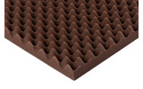 Noppenschaumstoff Colorline 95 x 45 x 5cm braun PU Schaumstoff