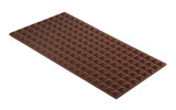 Pyramidenschaumstoff Colorline 95 x 45 x 3cm braun PU Schaumstoff