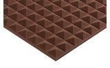 Pyramidenschaumstoff Colorline 95 x 45 x 3cm braun PU Schaumstoff