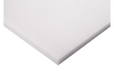 Ethafoam 100cm x 50cm x 2cm, weiss