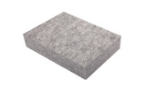 Handmuster PET Vlies schwarz