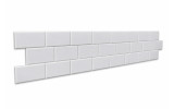 Akustikriegel Mauer aus Basotect® Schaumstoff 119cm x 14,9cm x 5cm, grau