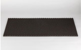 Akustik Noppenschaumstoff MicroPor 100 x 50 x 2cm anthrazit - Schaumstoff in Bestqualität
