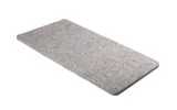 PET-VLIES Akustikabsorber 120cm x 60cm x 2,5cm, anthrazite/graue Vliesoberfläche