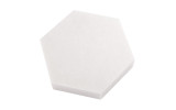 PET-VLIES Akustikabsorber Octa 29cm x 29cm x 2,5cm, weiße Vliesoberfläche