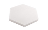 PET-VLIES Akustikabsorber Octa 29cm x 29cm x 2,5cm, weiße Vliesoberfläche