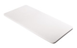 PET-VLIES Akustikabsorber 120cm x 60cm x 2,5cm, weiße Vliesoberfläche