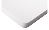 PET-VLIES Akustikabsorber 120cm x 60cm x 5cm, weiße Vliesoberfläche