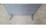 Office Trennwand Stellwand 180cm x 90cm Eco Office Line graues PET-Vlies