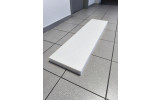 Sonderangebot PET-VLIES Akustikabsorber 113cm x 30cm x 5cm, weiße Vliesoberfläche