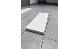 Sonderangebot PET-VLIES Akustikabsorber 86cm x 30cm x 5cm, weiße Vliesoberfläche