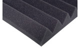 Wave Akustikschaumstoff 25 x 25 x 5cm anthrazit